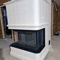 Kamin glasuurahju pottidest